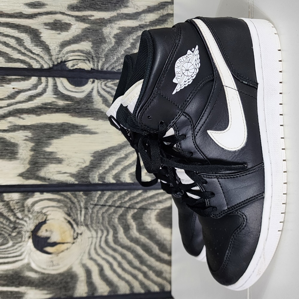 Jordan 1 Retro Premium Ying Yang Black Mens Size US 8 Athletic Shoes 554724 038 - Picture 1 of 12
